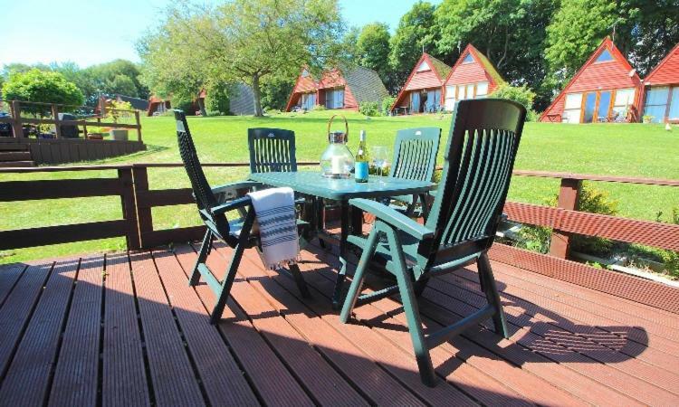 Clifftop Chalet With Pool Deal Esterno foto