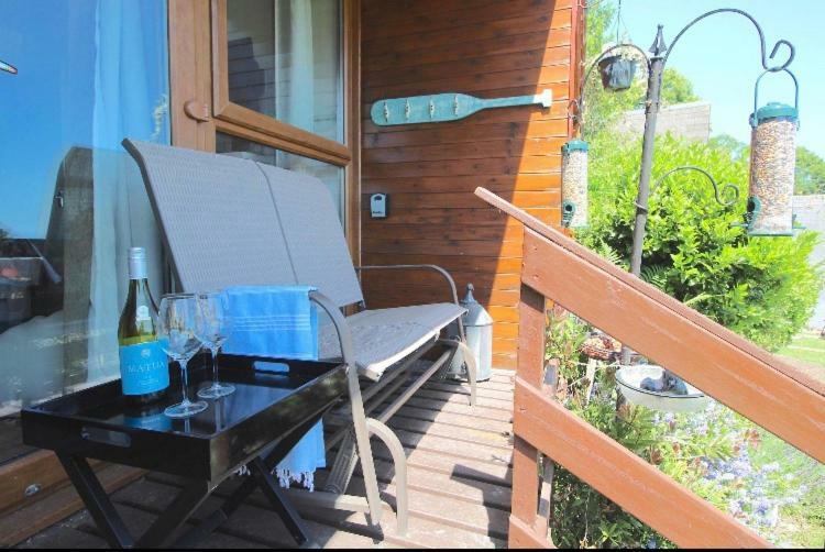 Clifftop Chalet With Pool Deal Esterno foto